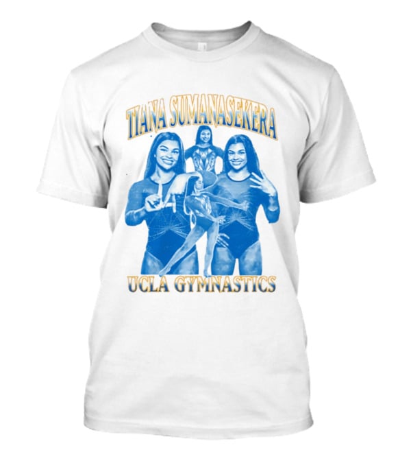 Tiana Sumanasekera UCLA Gymnastics Performance T-Shirt