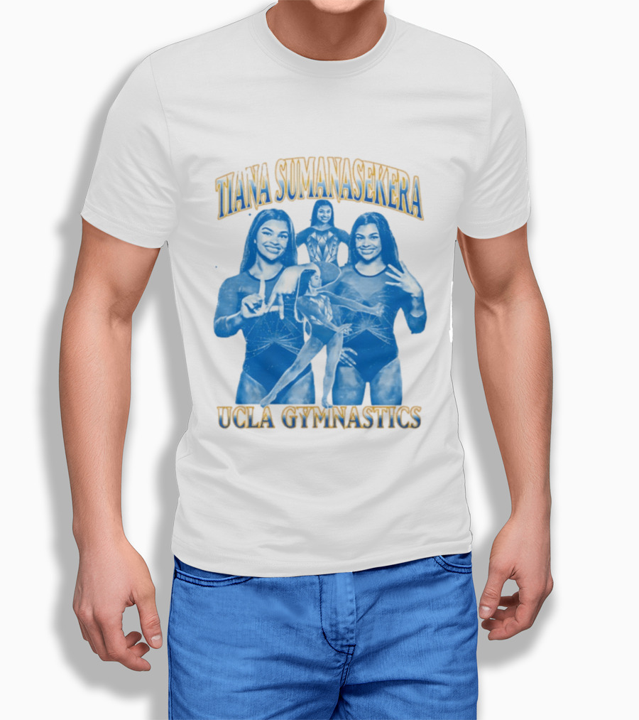 Tiana Sumanasekera UCLA Gymnastics Performance T-Shirt