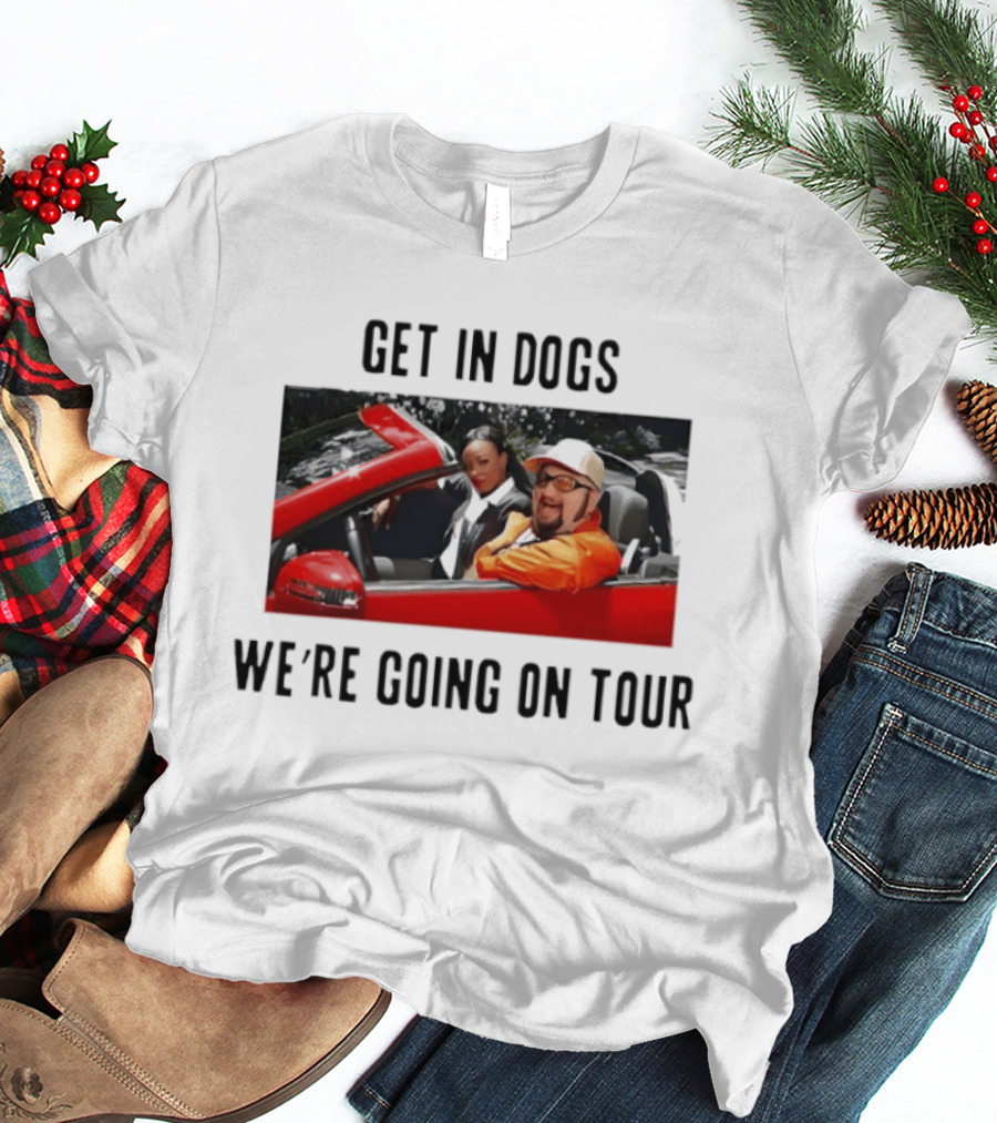 Trailer Park Boys Get In Dogs We're Going On Tour Red Car Scene T-Shirt