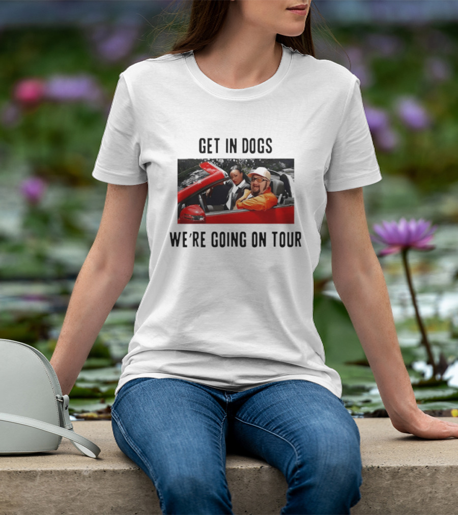 Trailer Park Boys Get In Dogs We're Going On Tour Red Car Scene T-Shirt
