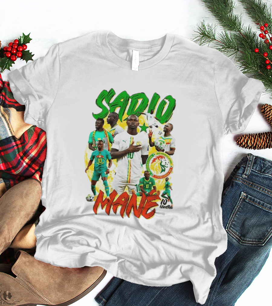 Sadio Mané Senegal National Football Team 10 2026 T-Shirt