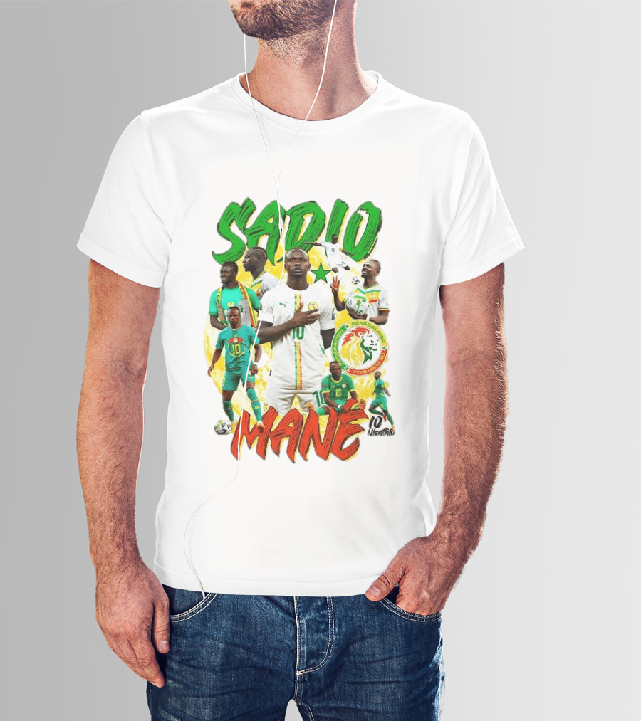 Sadio Mané Senegal National Football Team 10 2026 T-Shirt