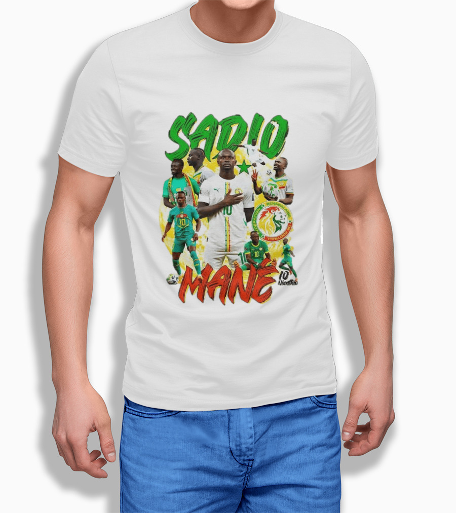 Sadio Mané Senegal National Football Team 10 2026 T-Shirt