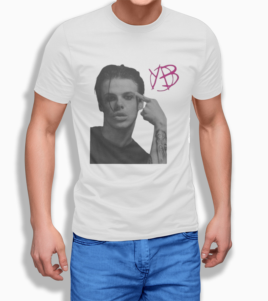 Yungblud YB Logo Finger Tattoo T-Shirt