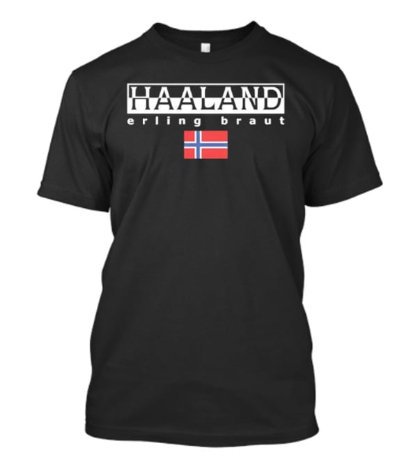 Erling Braut Haaland Norway Flag T-Shirt