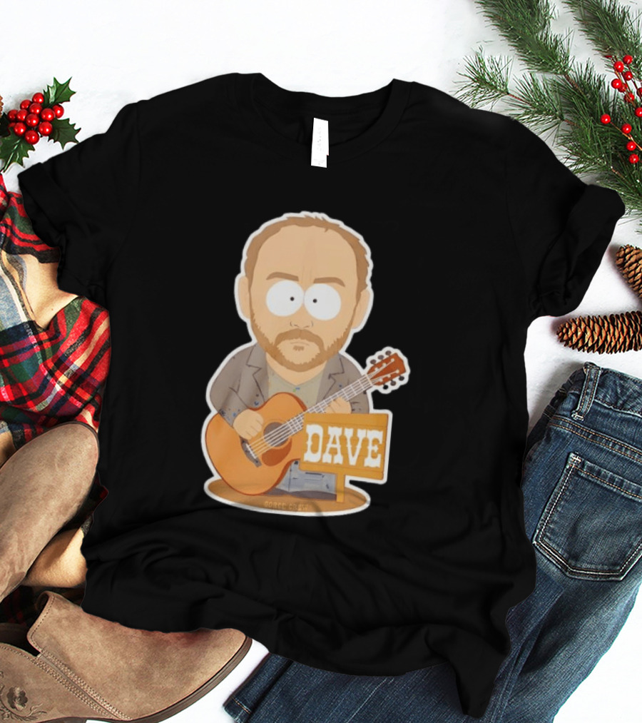 South Park Dave Matthews Band Gorge Crew 2025 Dave Guitar T-Shirt