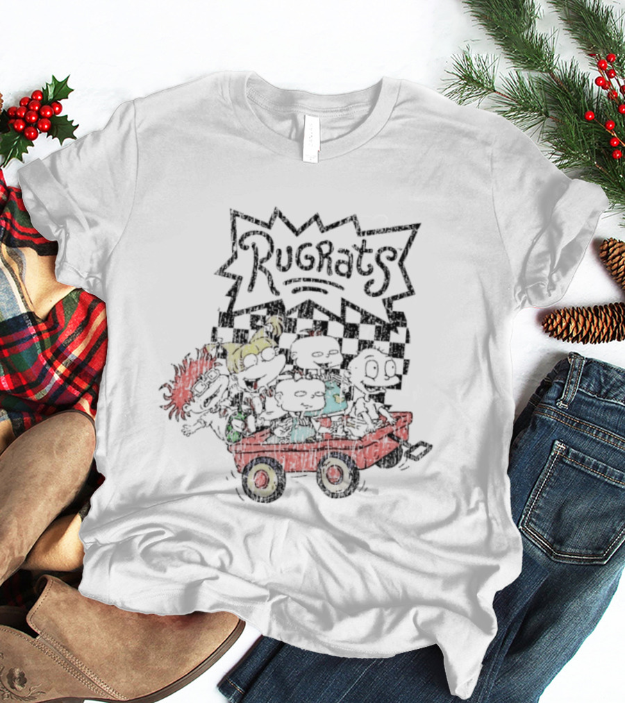 Rugrats Wagon Adventure Nickelodeon Characters T-Shirt