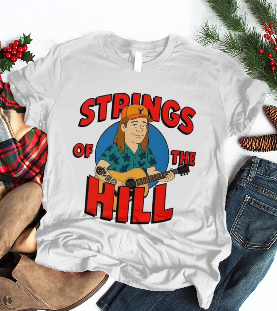 Strings Of The Hill Guitar T-Shirt