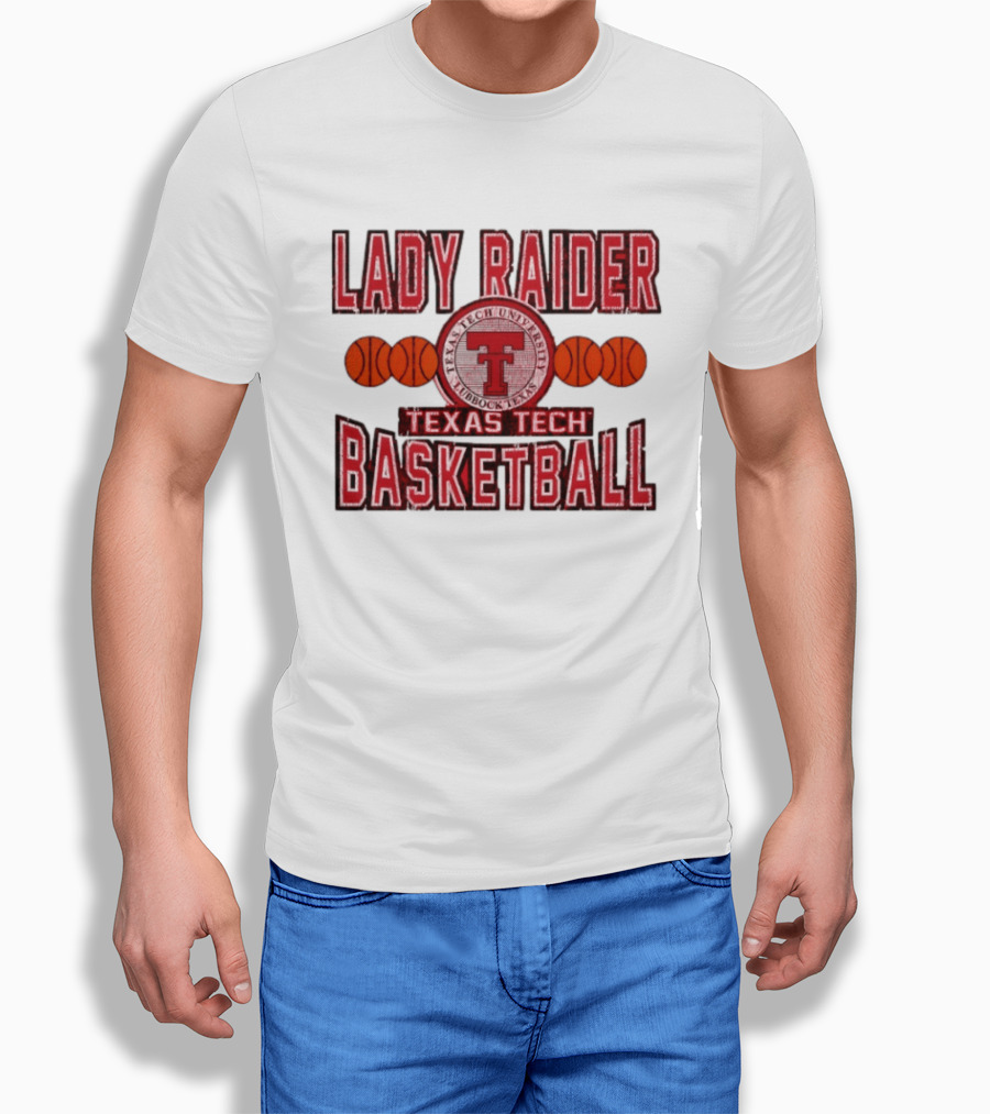 Texas Tech University Lady Raider Basketball Team Lubbock Texas T-Shirt