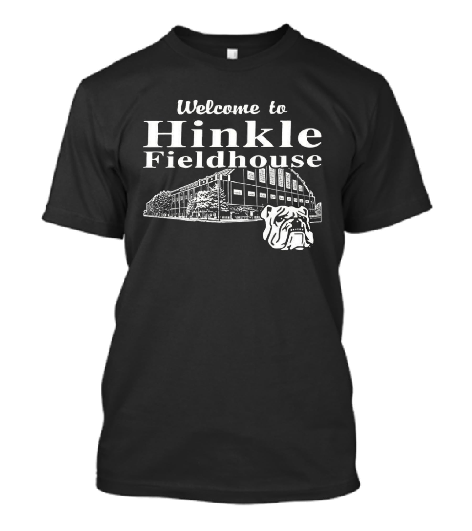 Welcome To Hinkle Fieldhouse Butler Bulldogs Arena T-Shirt