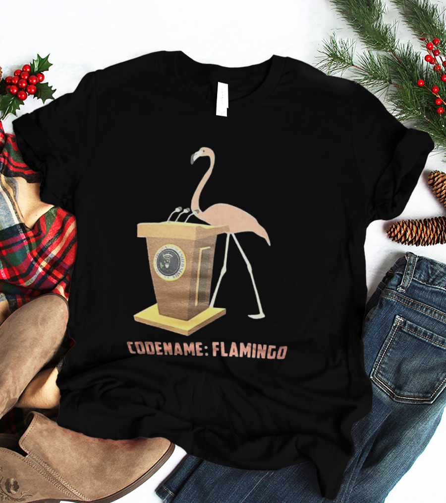 Codename Flamingo Presidential Podium Seal T-Shirt