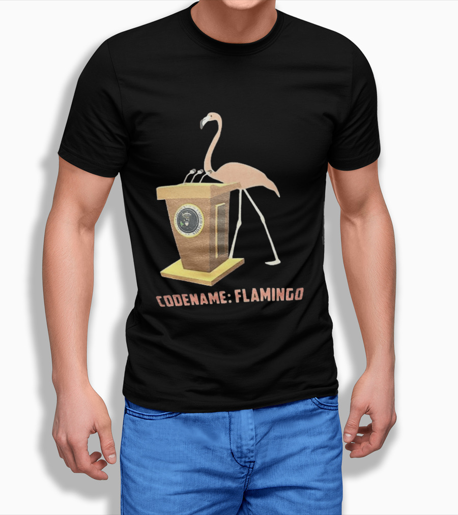 Codename Flamingo Presidential Podium Seal T-Shirt