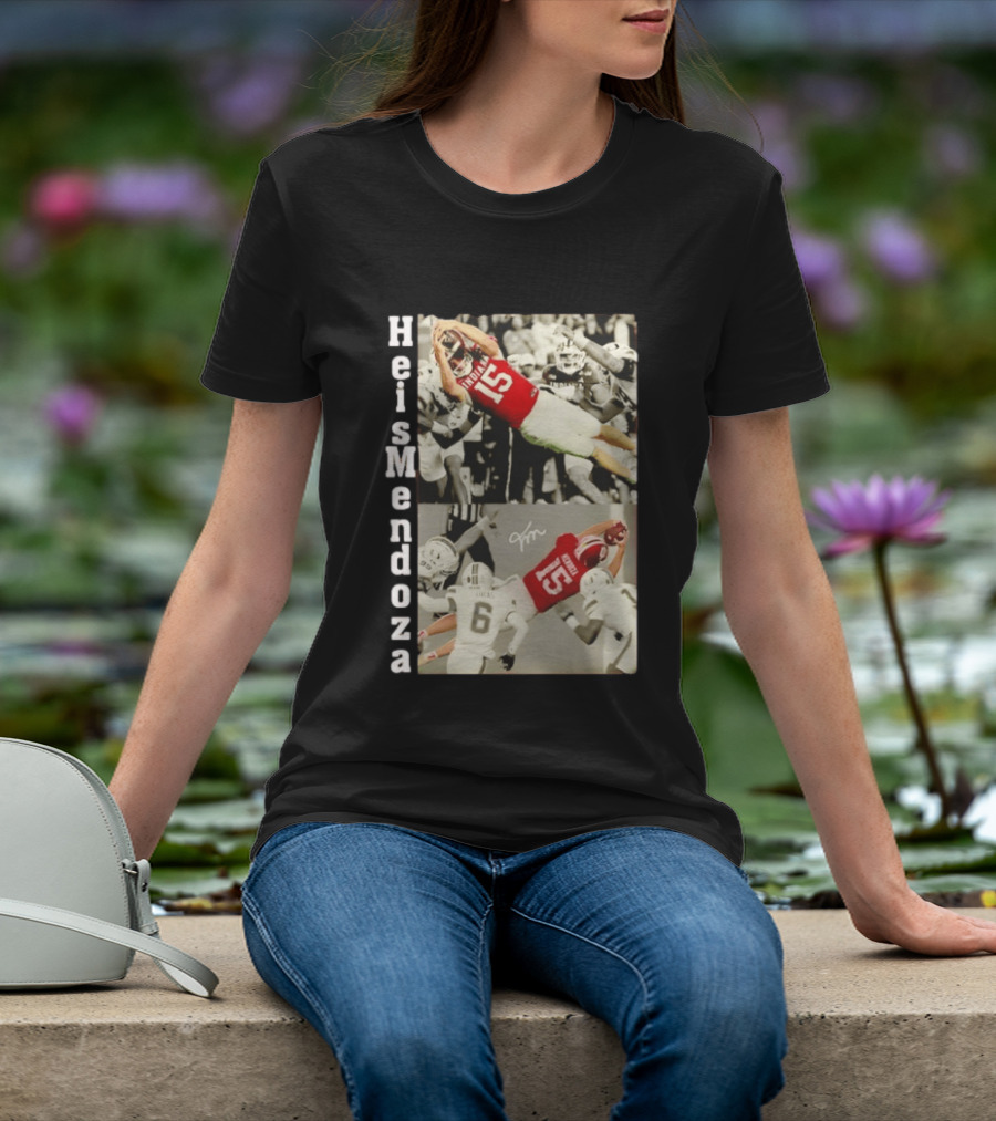 Heisman Mendoza Indiana Football 15 T-Shirt