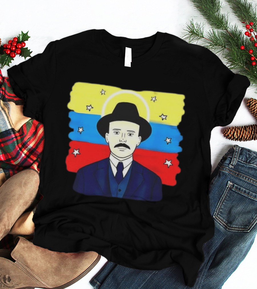 Venezuela Flag José Gregorio Hernández T-Shirt