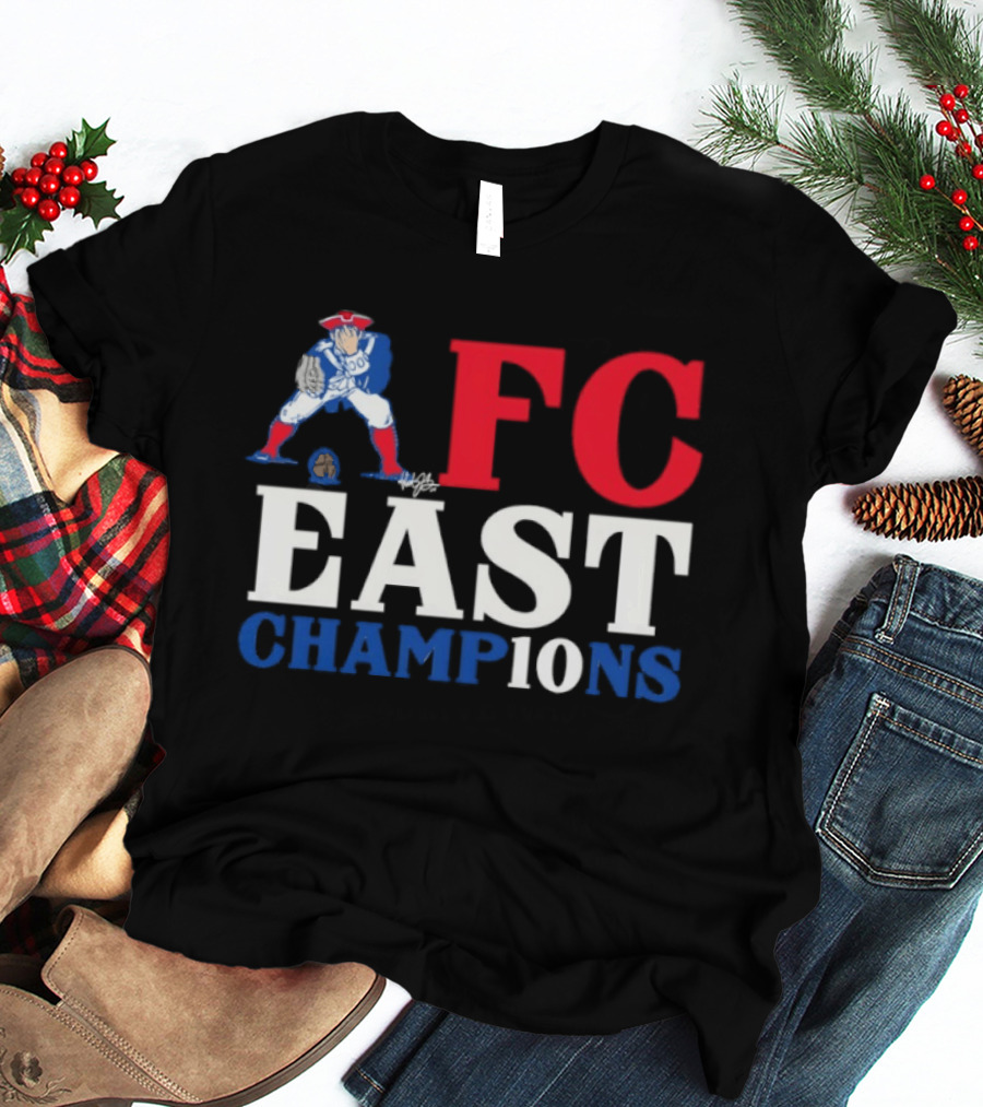 New England Patriots FC East Champions Champ10ns T-Shirt