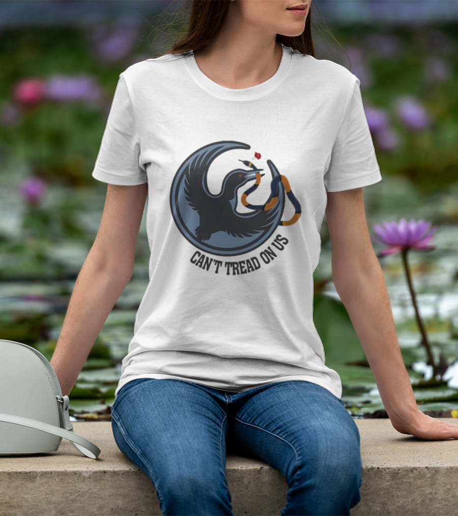 Minnesota Rebel Alliance Can't Tread On Us Bird And Serpent T-Shirt