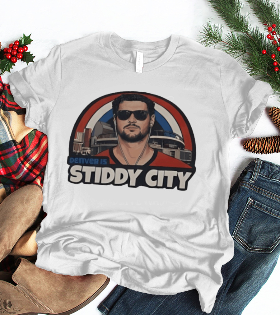 Jarrett Stidham Denver 15 Stiddy City T-Shirt