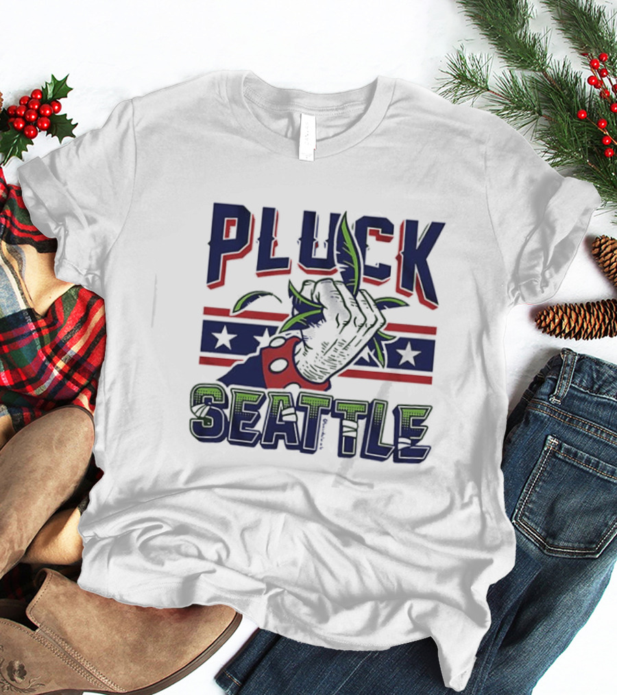New England Patriots Pluck Seattle Matchup Stars And Stripes T-Shirt