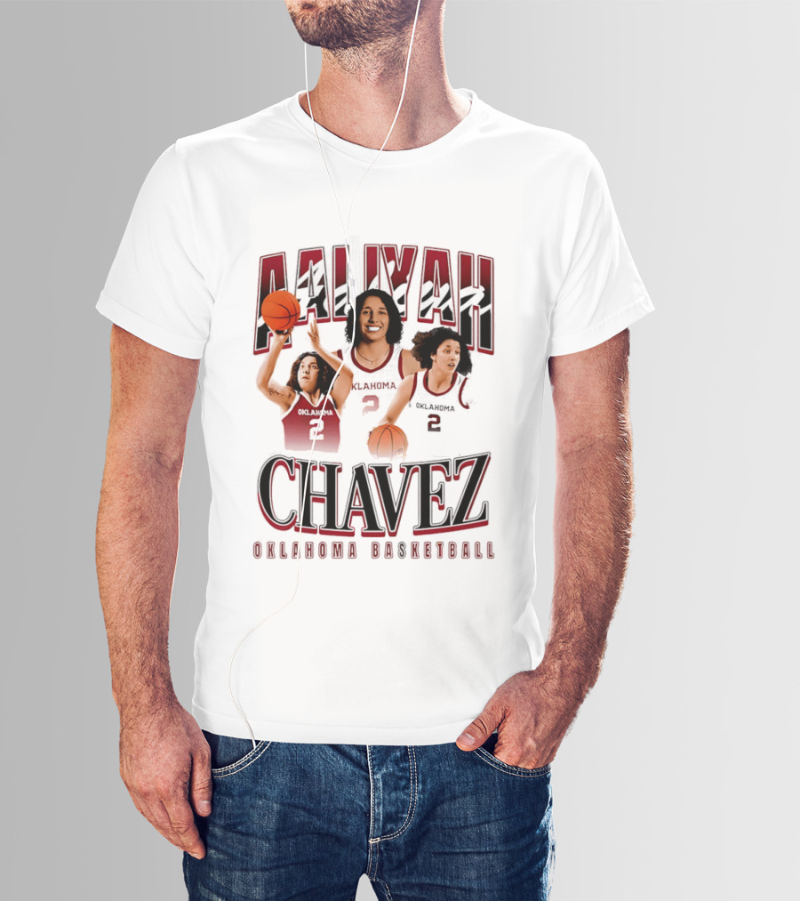 Aaliyah Chavez Oklahoma Basketball Star Number 2 T-Shirt