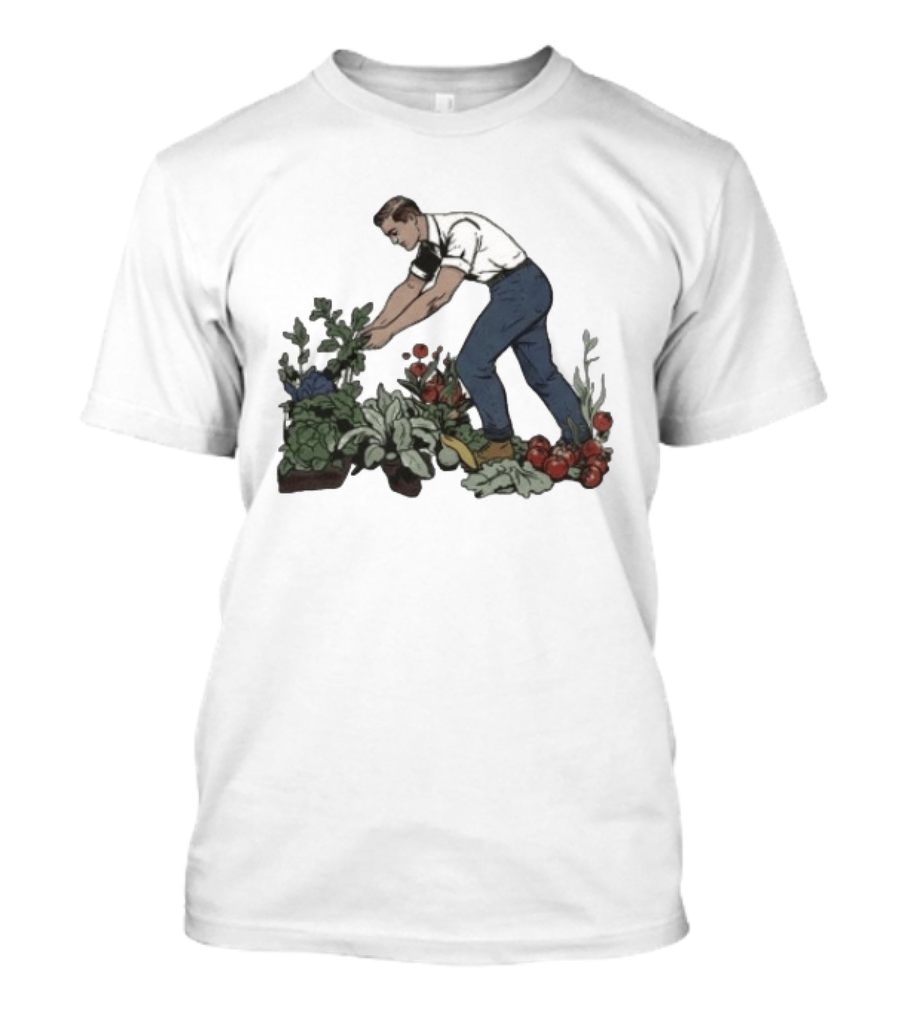 Alexander Skarsgard Gardening Vegetables Scene SNL T-Shirt