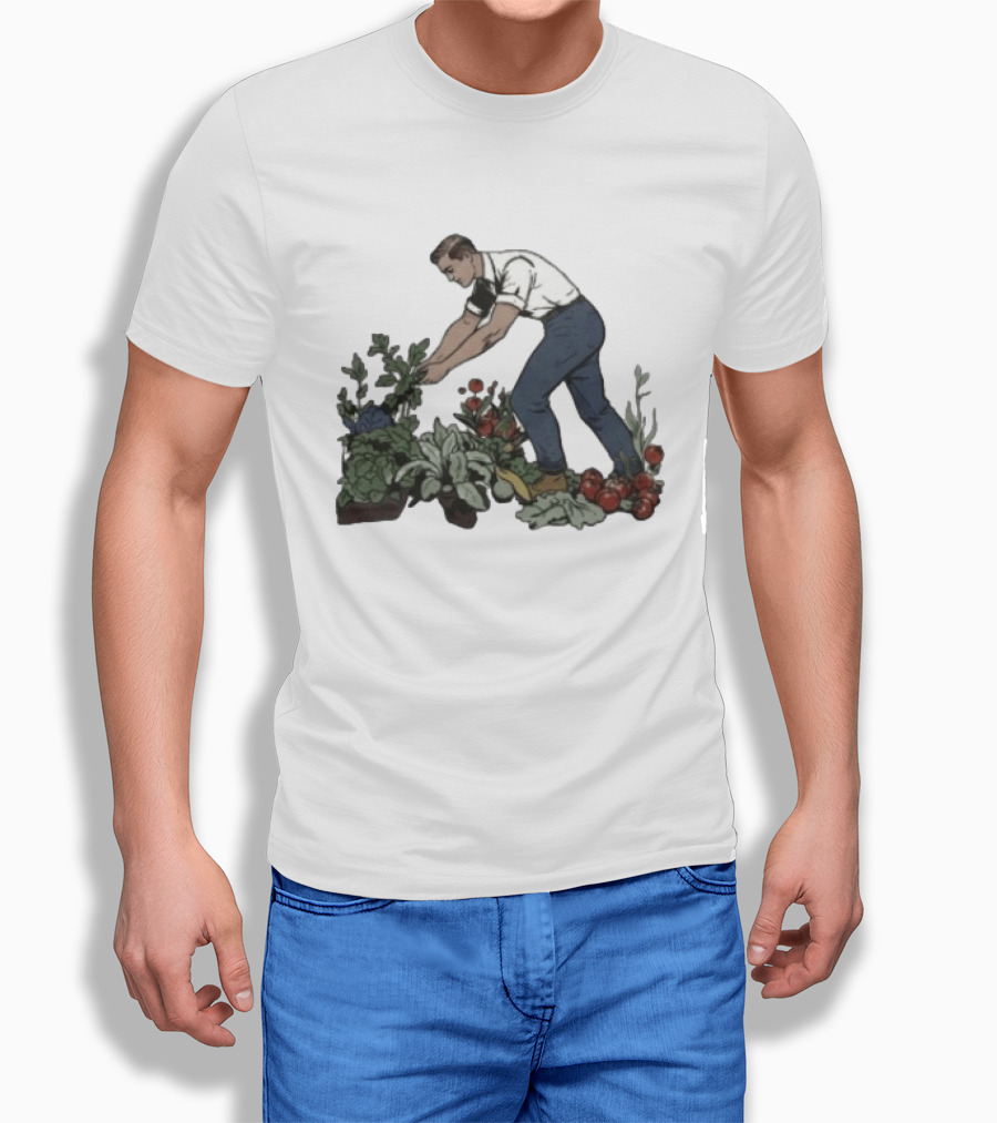 Alexander Skarsgard Gardening Vegetables Scene SNL T-Shirt