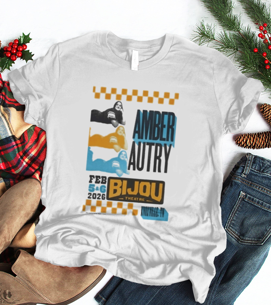 Amber Autry Live Comedy February 5 6 2026 Bijou Theatre Knoxville TN T-Shirt