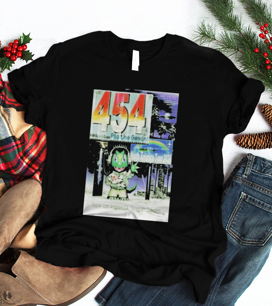 454 Pig The Gemini North America Tour 2026 Los Angeles Teragram Ballroom Feb 4 T-Shirt