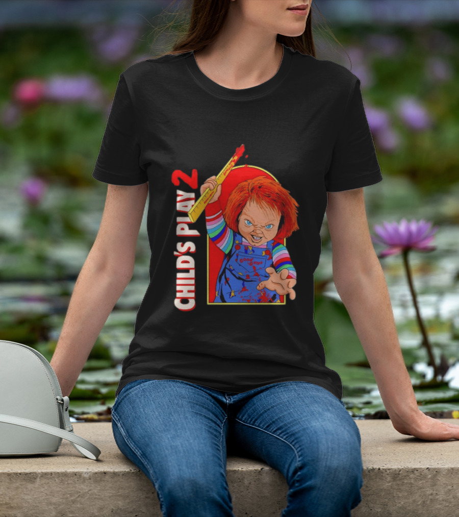Child's Play 2 Chucky Good Guys Ruler T-Shirt