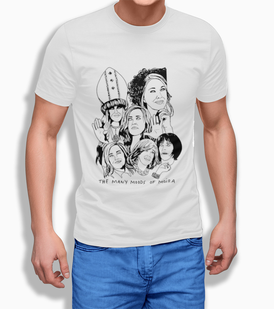 Catherine O'Hara The Many Moods Of Moira Expressions T-Shirt