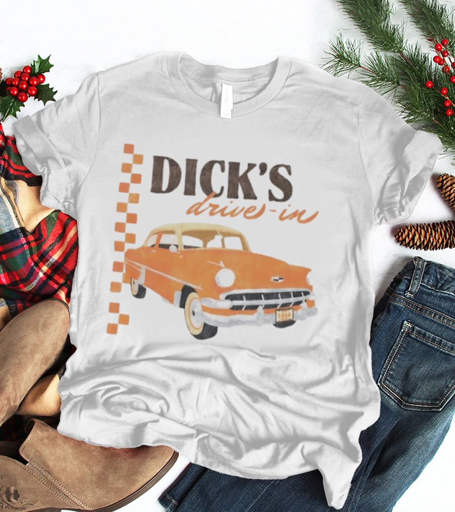 Dick's Drive In Vintage Car T-Shirt
