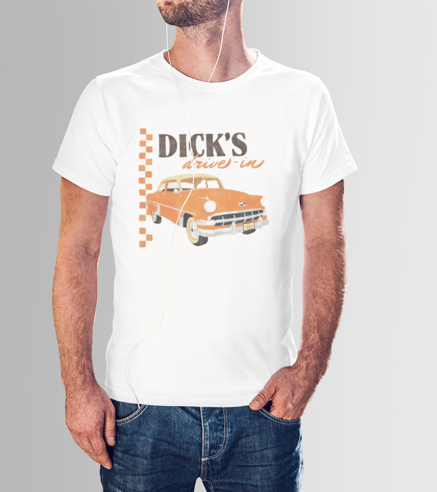 Dick's Drive In Vintage Car T-Shirt