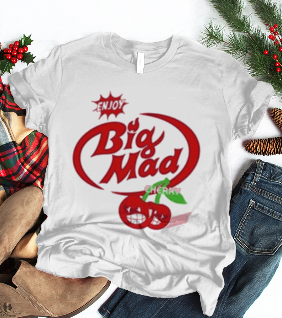 Transviolet Big Mad Cherry Enjoy T-Shirt