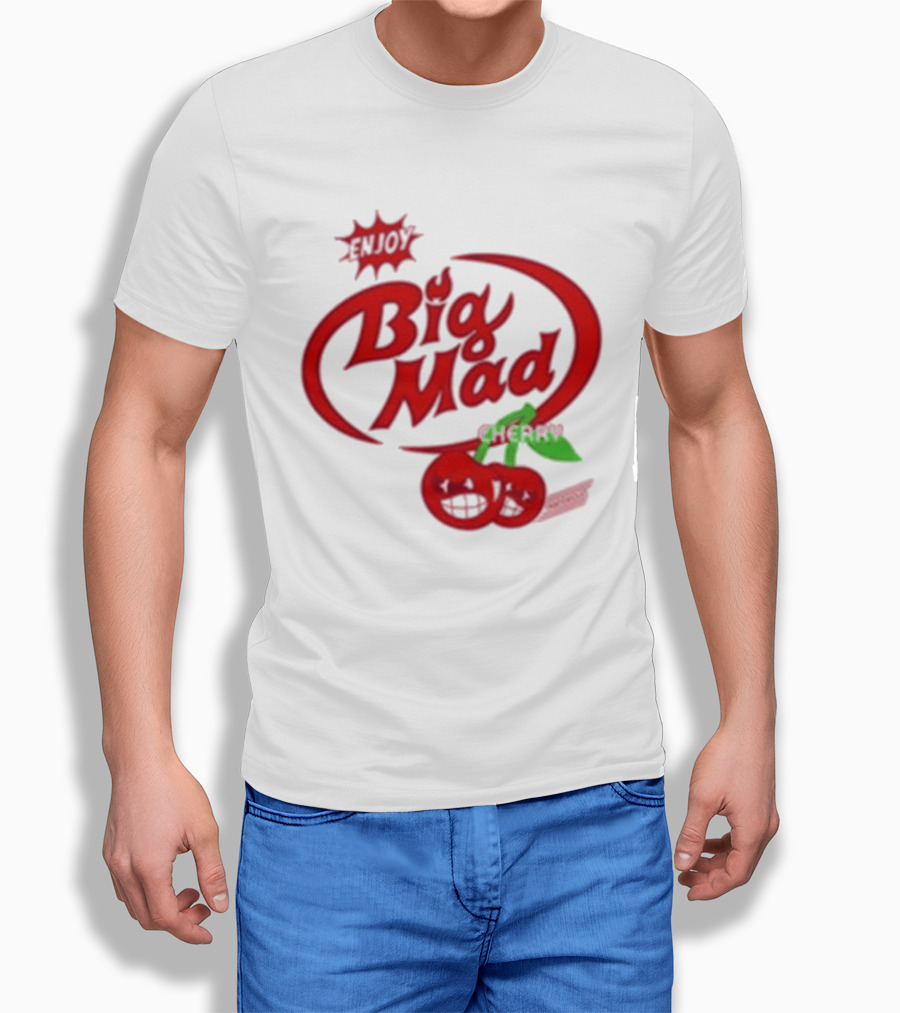 Transviolet Big Mad Cherry Enjoy T-Shirt