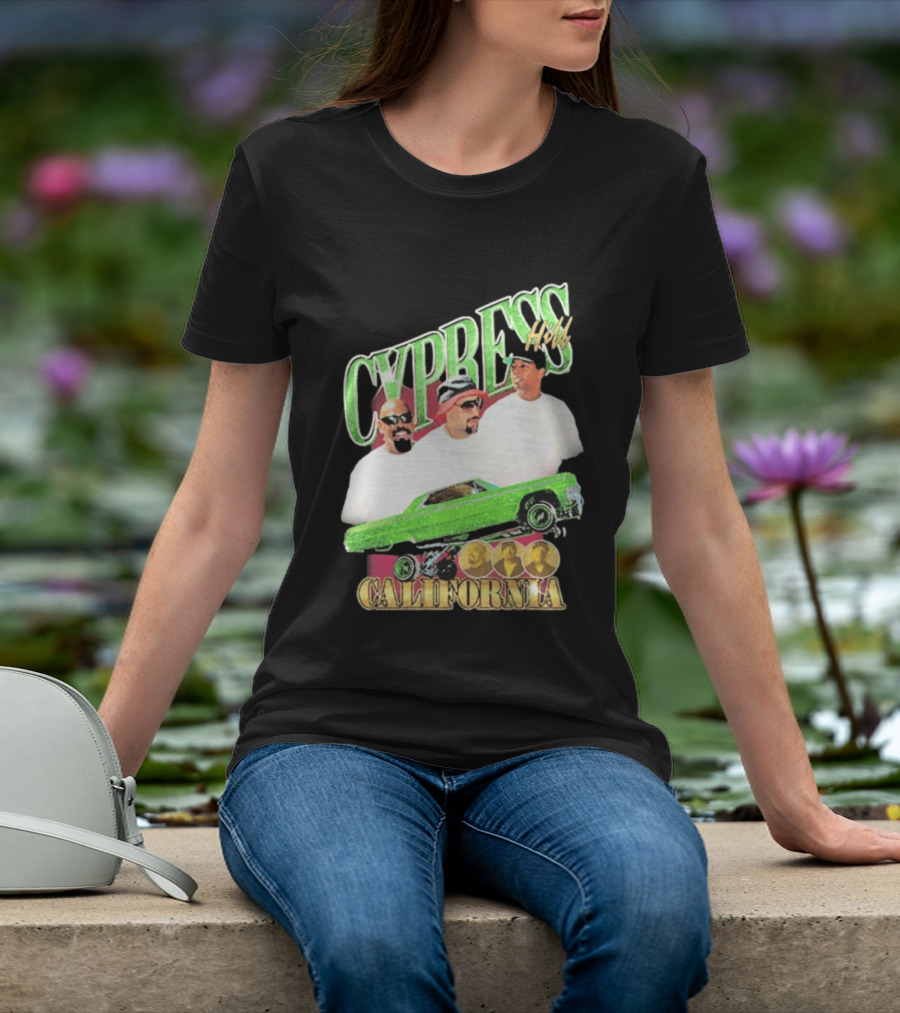 Cypress Hill California Lowrider Urban Style Hip Hop T-Shirt