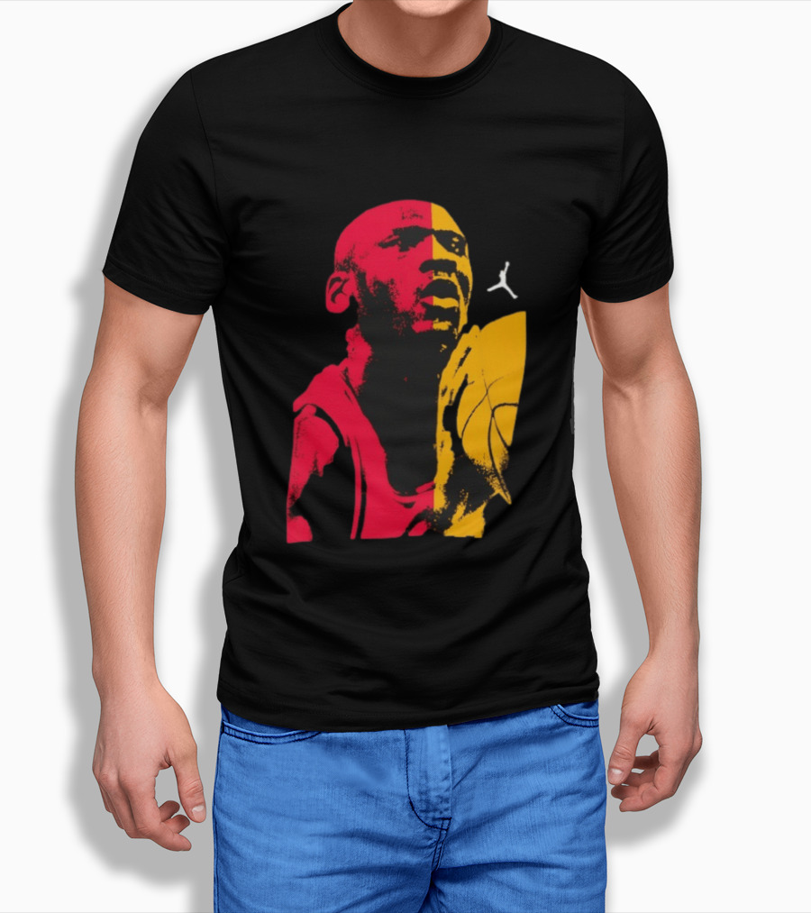 Michael Jordan 1985 Chicago Bulls Retro Basketball Legend T-Shirt