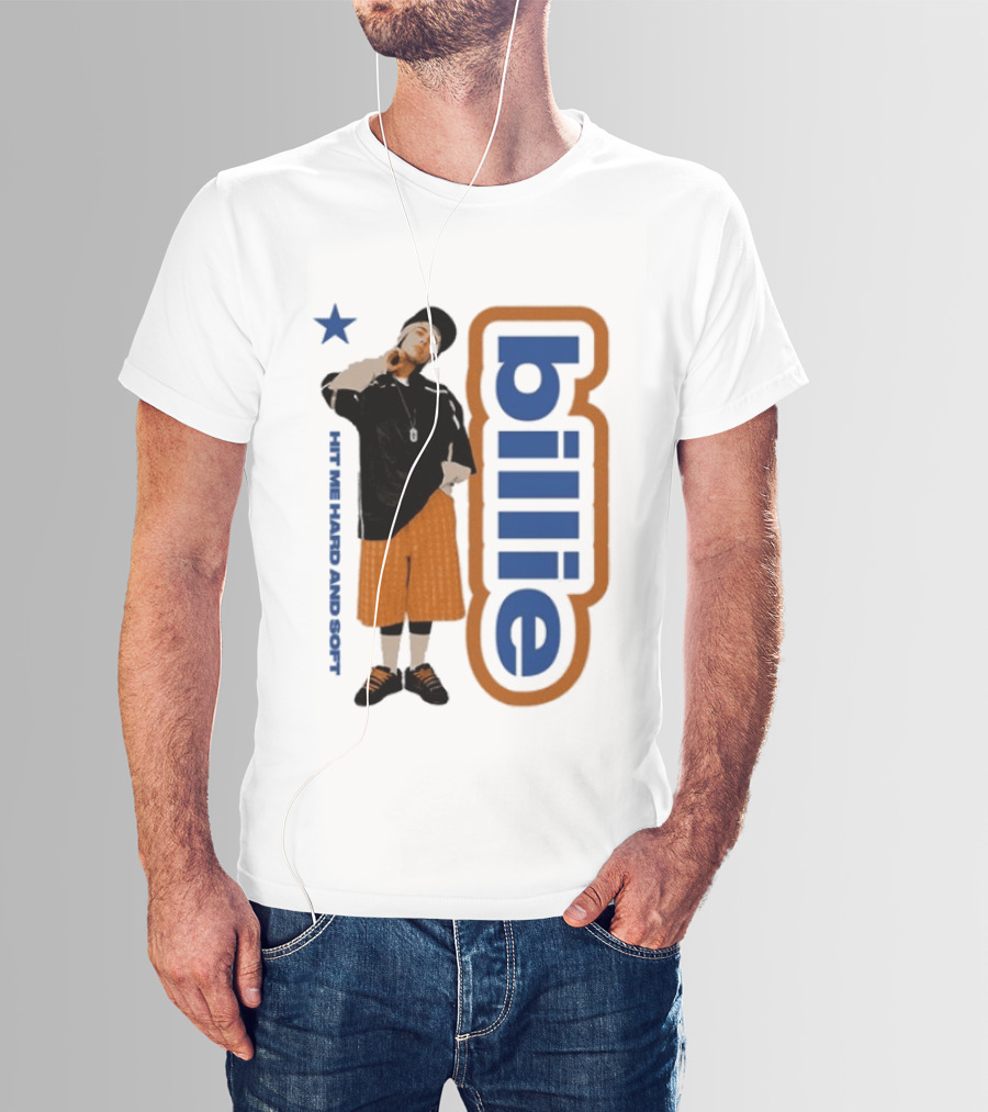 Billie Eilish Lean Hit Me Hard And Soft Tour 2024 2025 Star T-Shirt