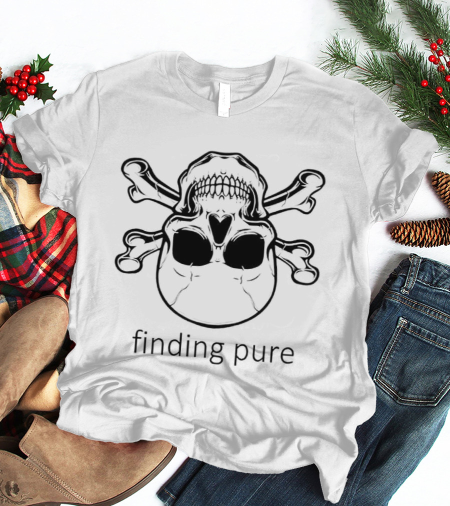 Finding Pure Skull Crossbones T-Shirt