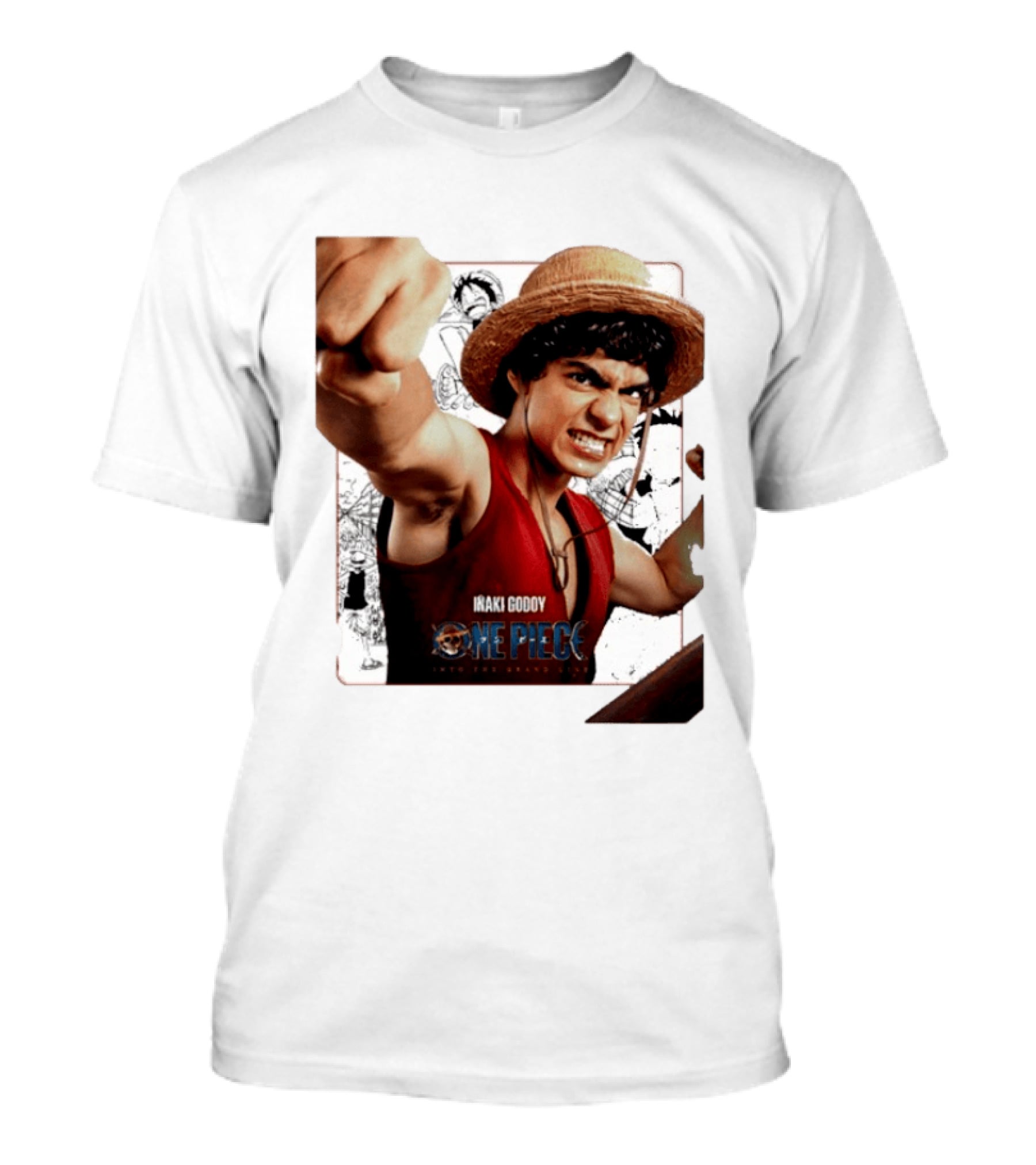 Iñaki Godoy As Monkey D. Luffy One Piece Live Action Into The Grand Line T-Shirt
