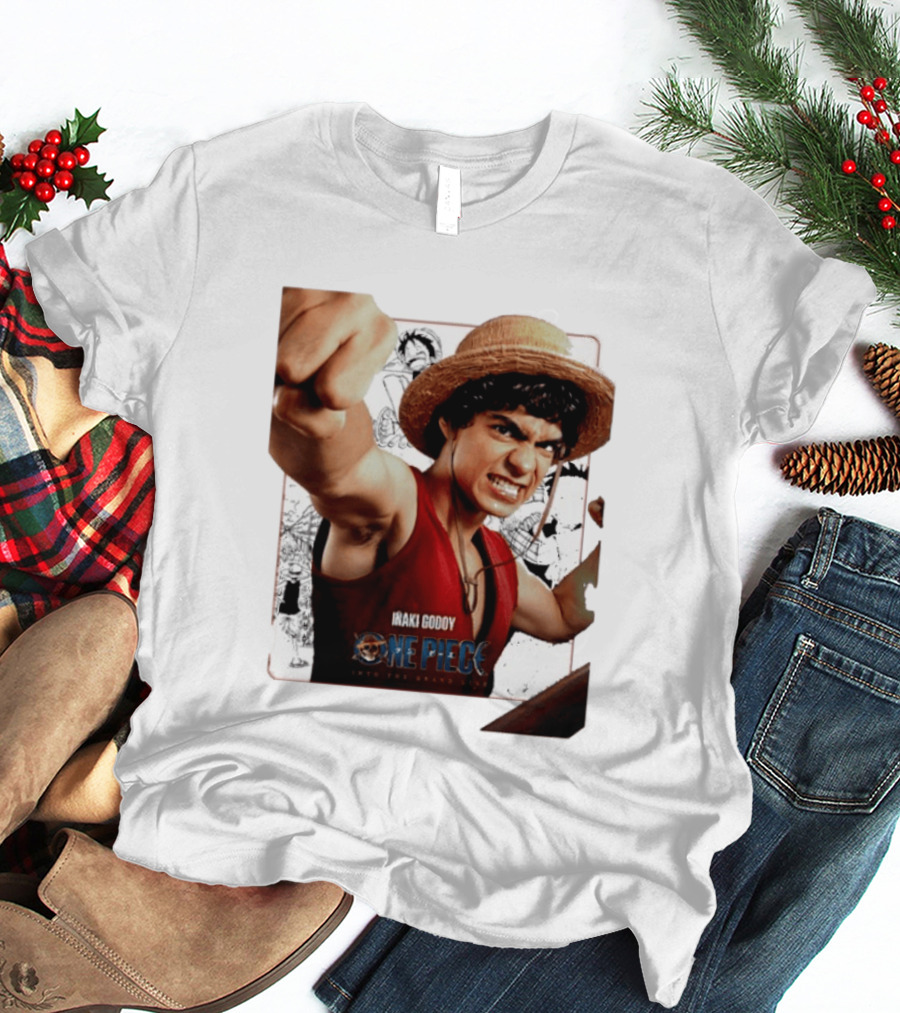 Iñaki Godoy As Monkey D. Luffy One Piece Live Action Into The Grand Line T-Shirt