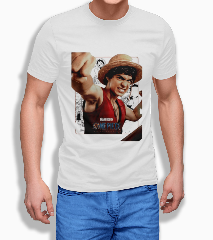 Iñaki Godoy As Monkey D. Luffy One Piece Live Action Into The Grand Line T-Shirt