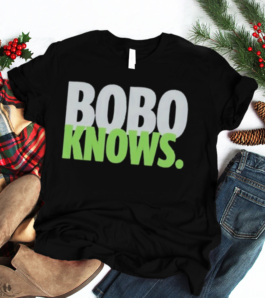 Bobo Knows Seattle Football Seahawks Fan Gear T-Shirt