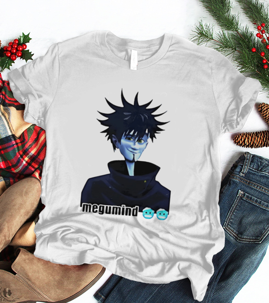Megumind Fushiguro Megumi Jujutsu Kaisen Anime Bighead T-Shirt