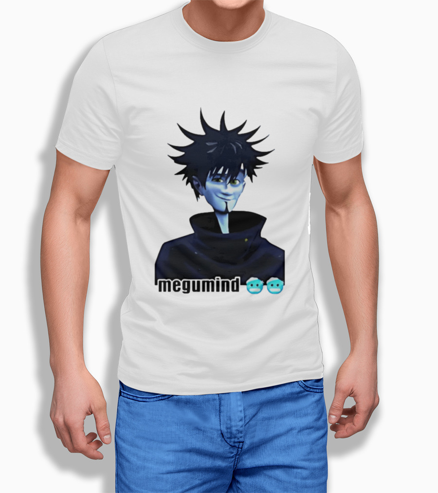 Megumind Fushiguro Megumi Jujutsu Kaisen Anime Bighead T-Shirt