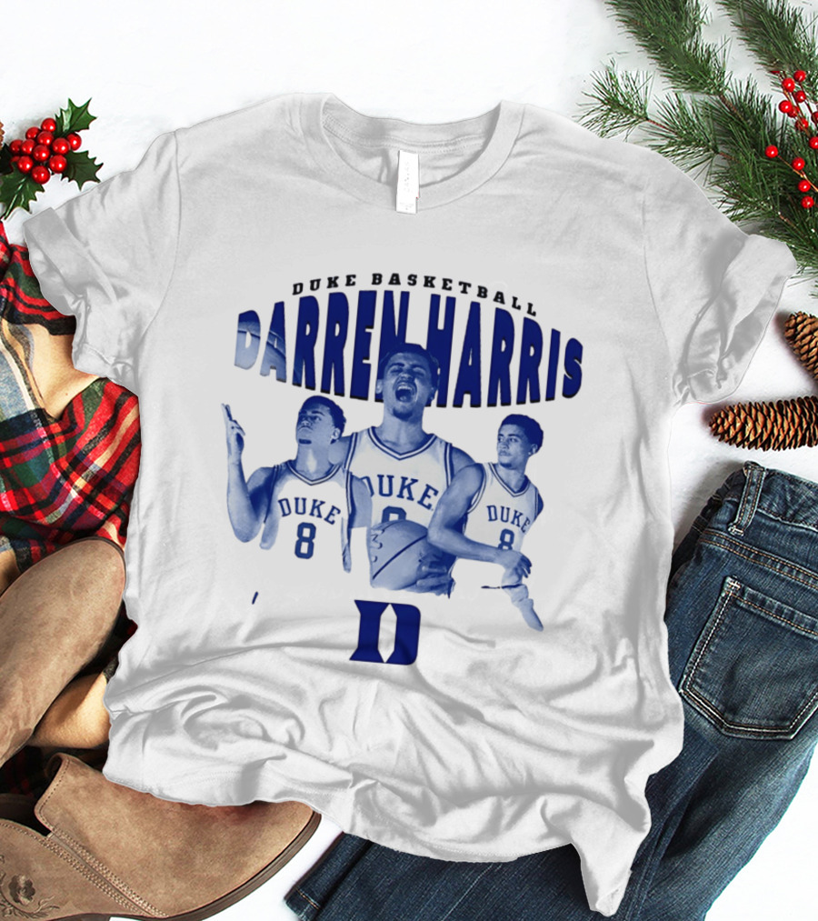 Duke Basketball Darren Harris 8 T-Shirt