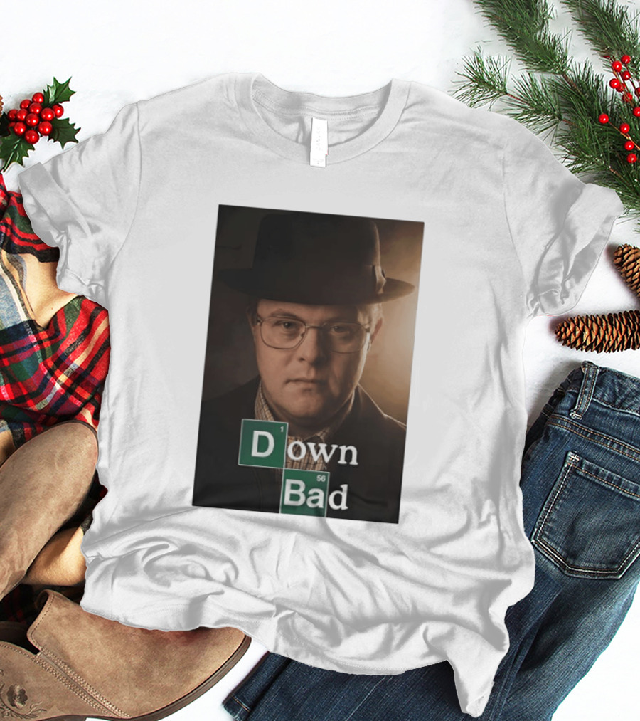 Down Bad Walter Chemistry Parody Breaking Series T-Shirt