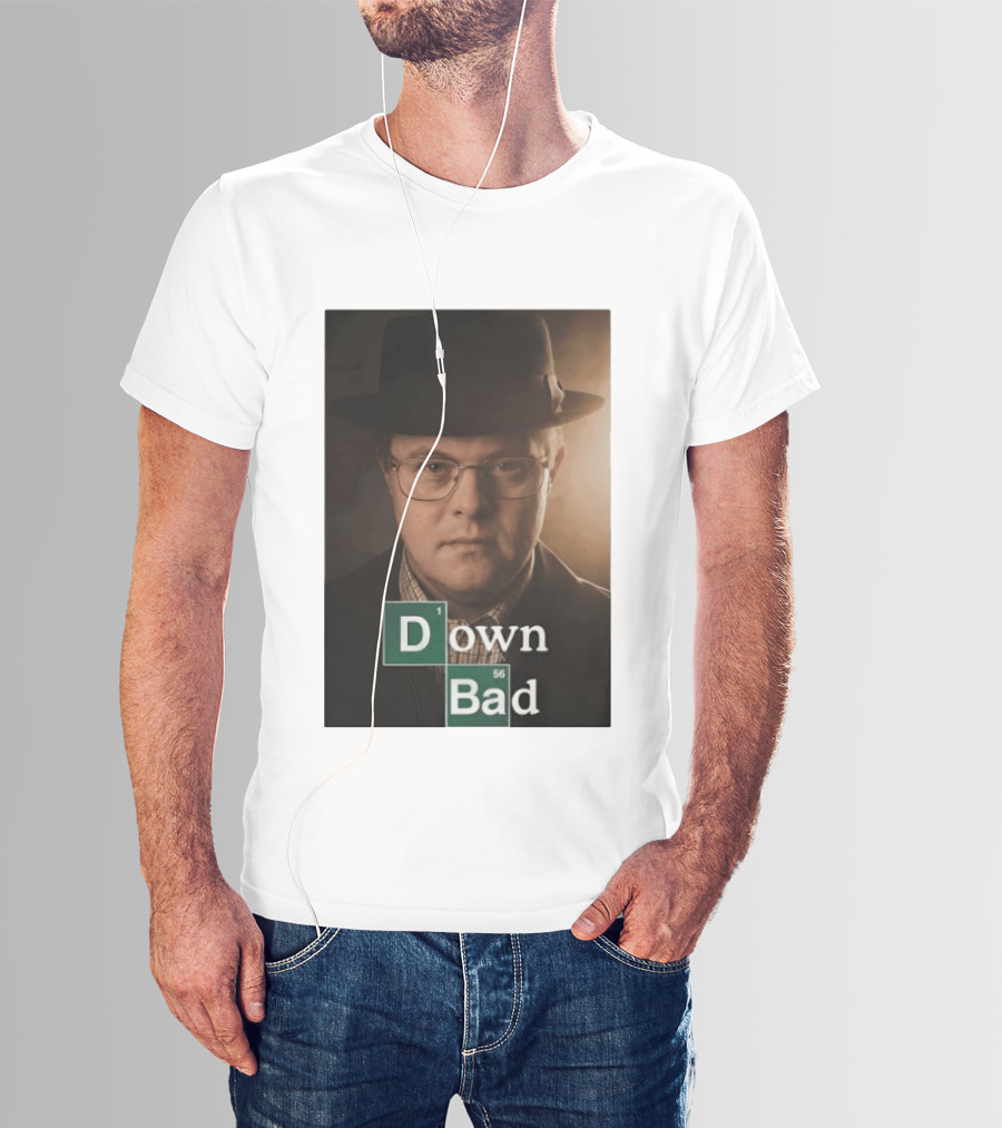 Down Bad Walter Chemistry Parody Breaking Series T-Shirt