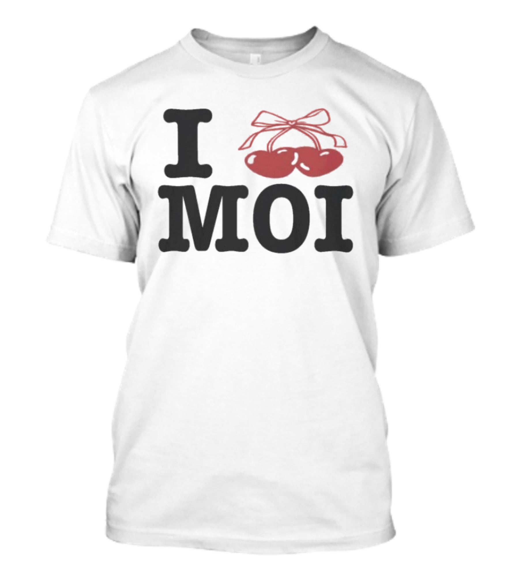 I Love Moi Cherry Bow Millie Bobby Brown T-Shirt