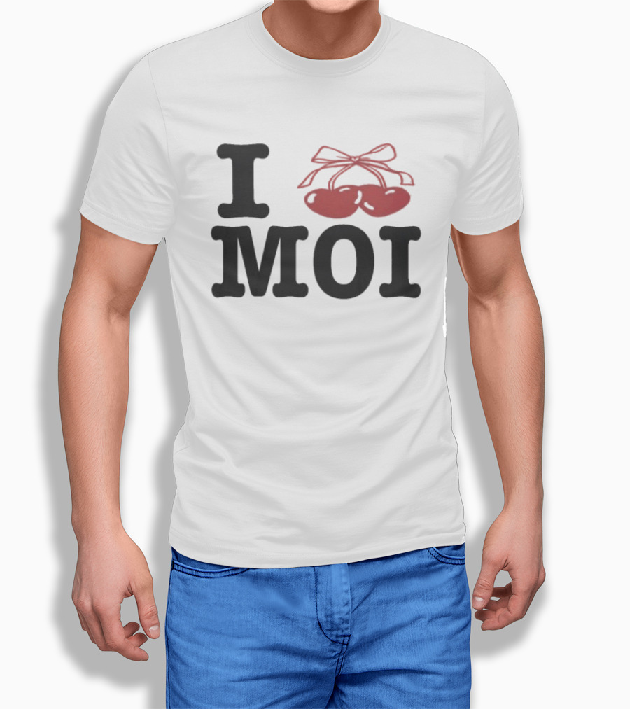 I Love Moi Cherry Bow Millie Bobby Brown T-Shirt