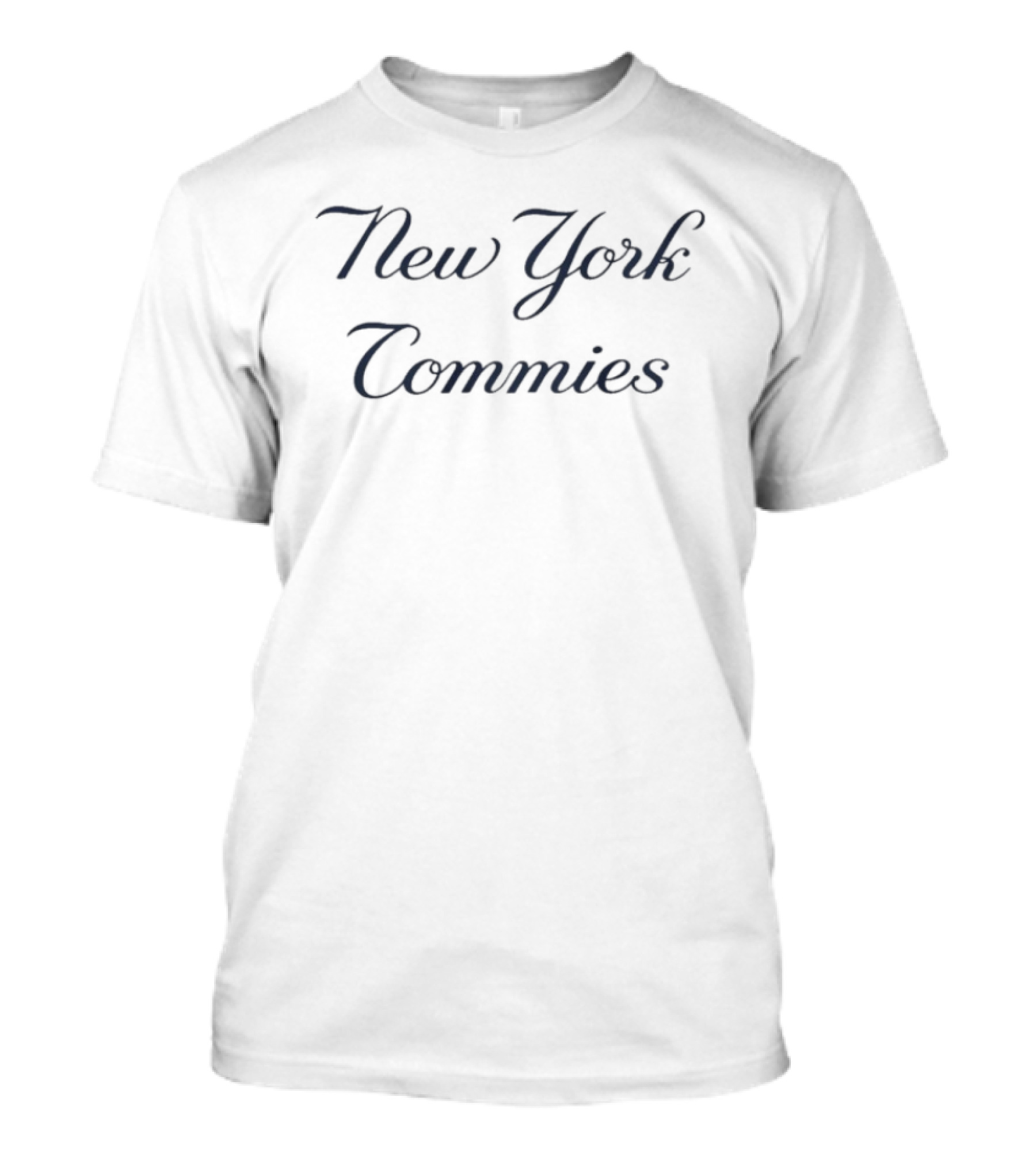 New York Commies Retro Script T-Shirt