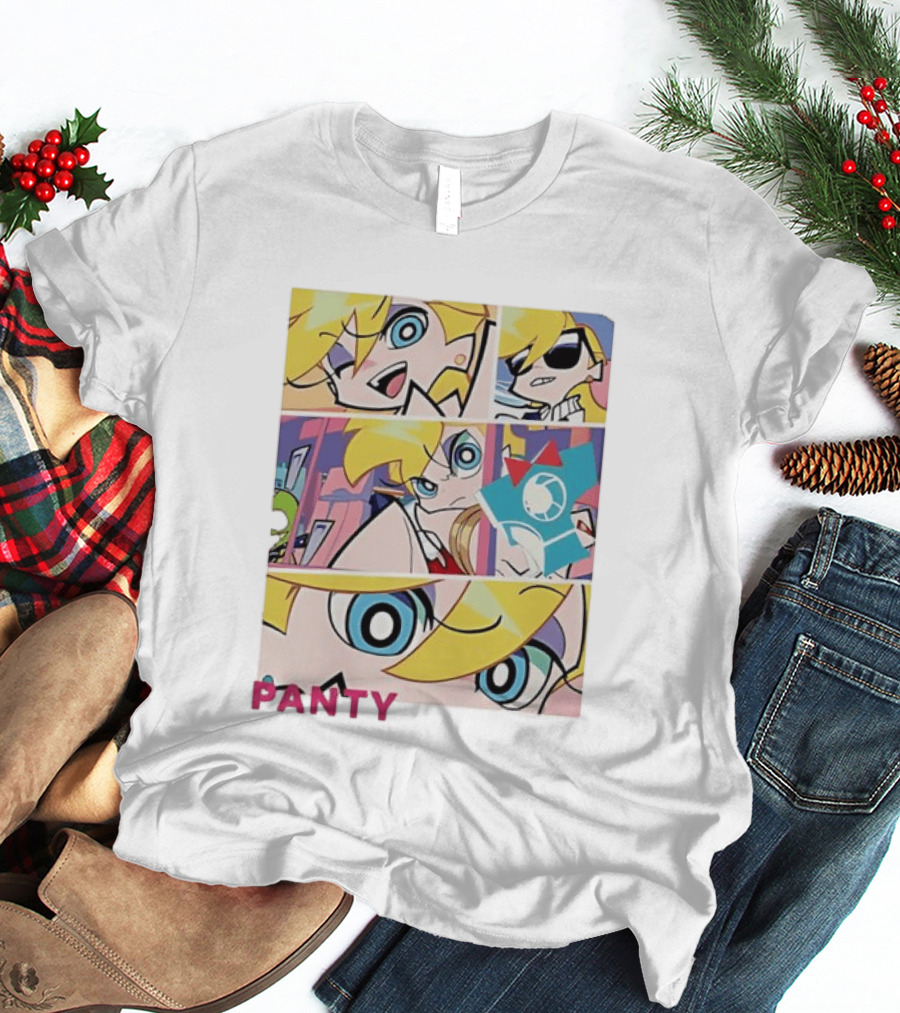 Panty Anarchy Anime Series Panty & Stocking With Garterbelt Visual Compilation T-Shirt